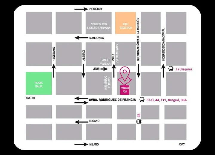 Mapa del salón Centro de Efecto Cenicienta